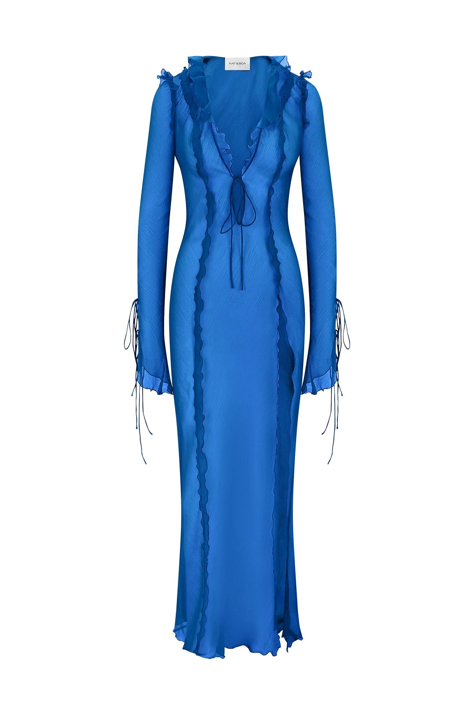 Farretti Dress Blue - Image 6