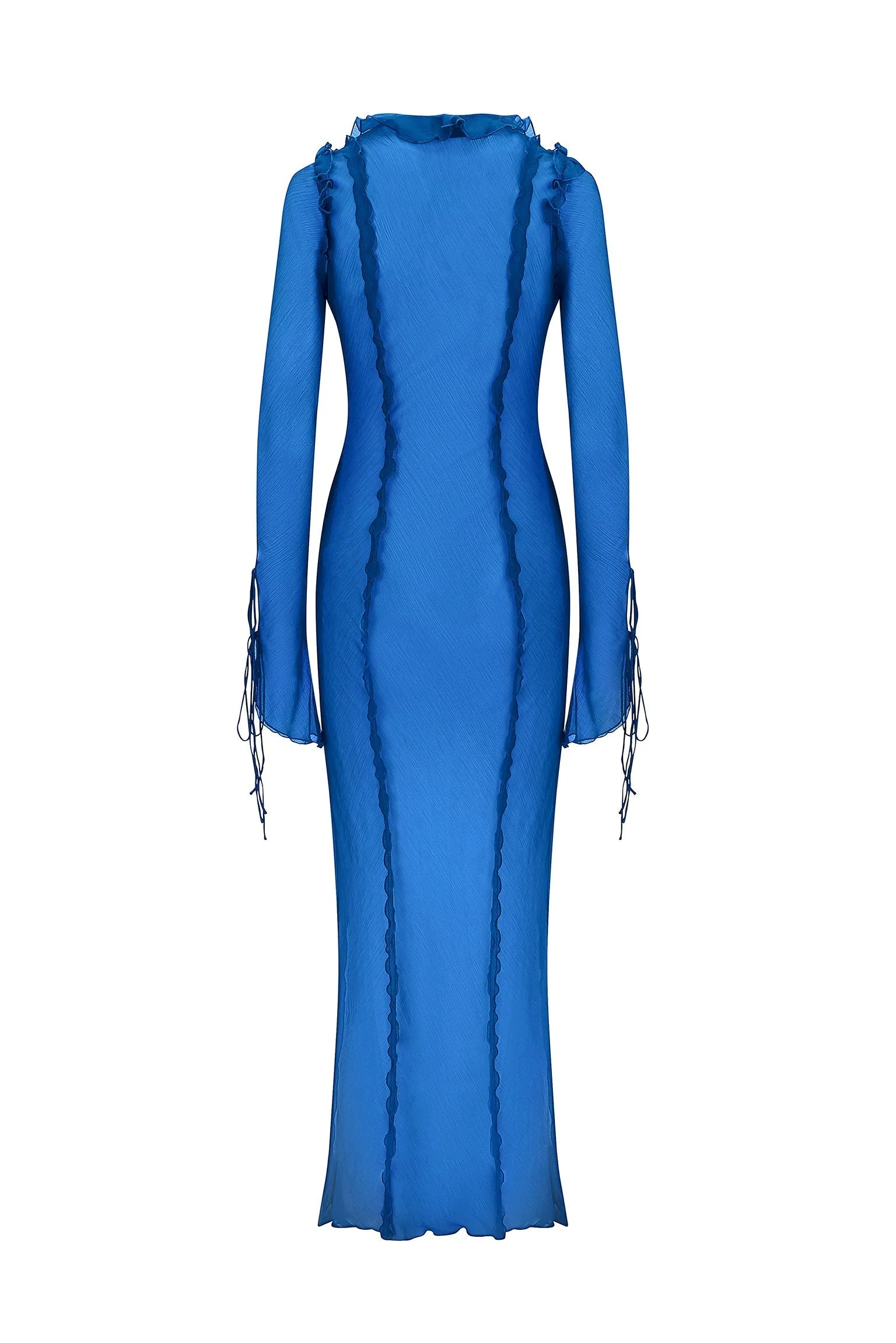 Farretti Dress Blue - Image 7